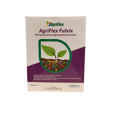 Біостимулятор росту, фульвокислоти Агрифлекс Фульвікс (Agriflex Fulvix) – 1 кг - фото